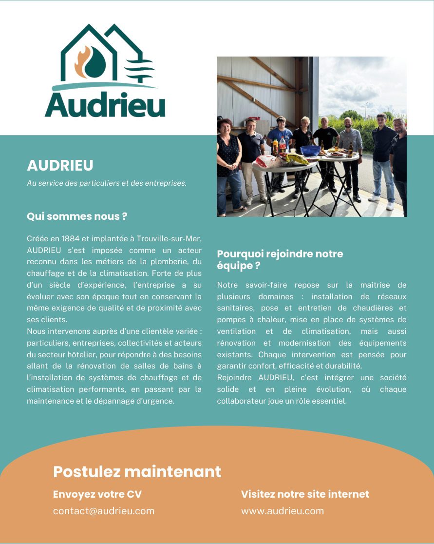 Livret de recrutement Audrieu